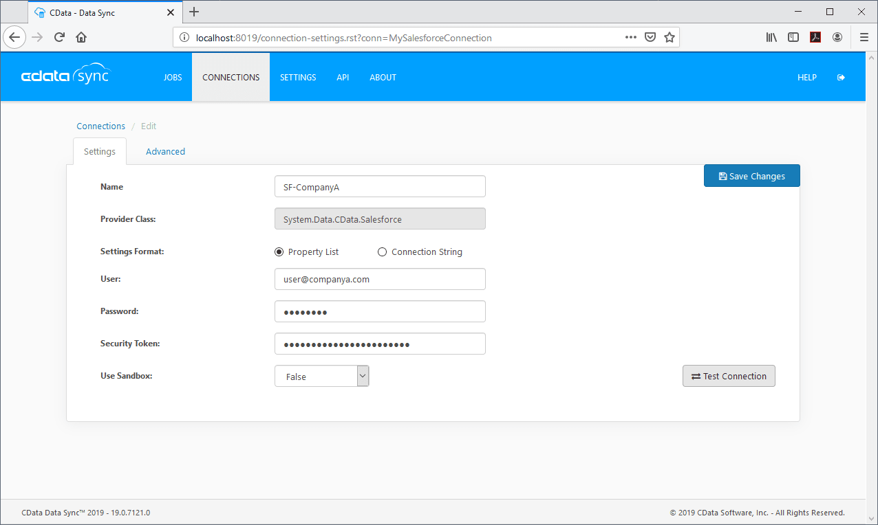 SQLite Snowflake: Cdata Configurations
